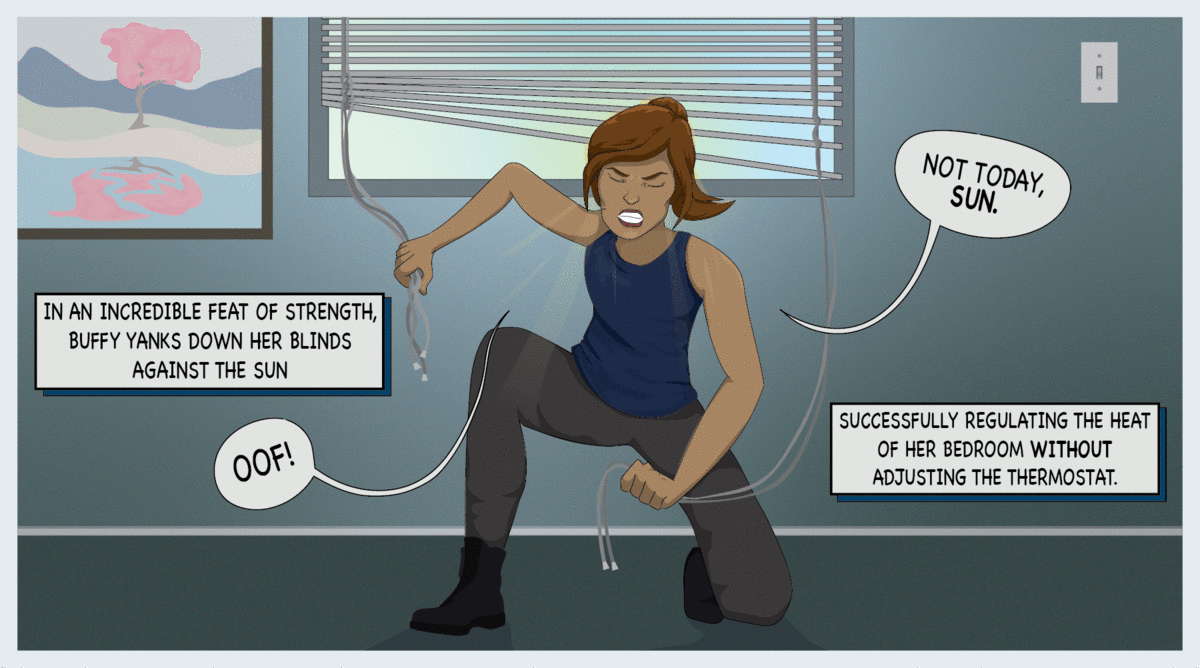 Buffy the Energy Vampire Slayer Environment America